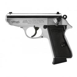 PIST PPK/S WALTHER CAL 22LR 10 COUPS - NICKEL