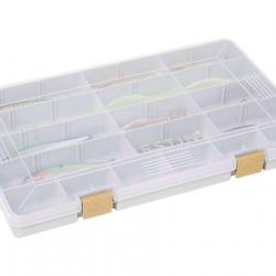 Boîte WESTIN Tackle Box Grey Clear 35.5x22.5x3.5 cm