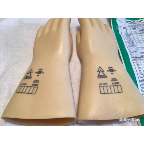 GANTS ISOLANT CLASS 3  TAILLE 10 NEUF