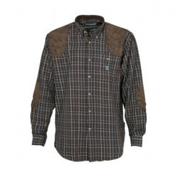 Chemise PERCUSSION sologne marron