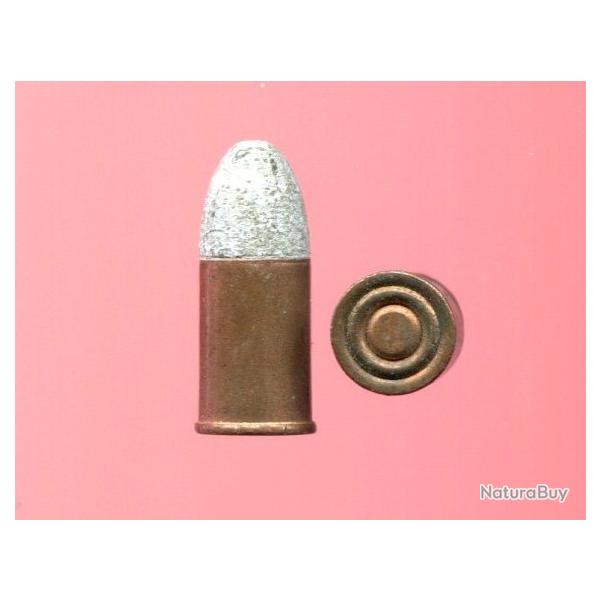 .380 Bulldog - trs ancienne production anglaise - tui cuivre - amorce battery cup primitf