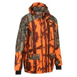 Veste de chasse PERCUSSION grand nord ghostcamo orange fluo new