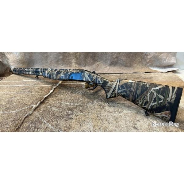 FUSIL HUGLU SUP C12/76 104A CAMO ROSEAUX 76CM NEUF (HU104CAMO1276)