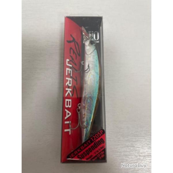 !! LEURRE REALIS JERKBAIT 120sp COL PRISM SMELT