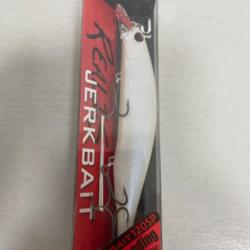 !! LEURRE REALIS JERKBAIT 120sp COL IVORY PEARL