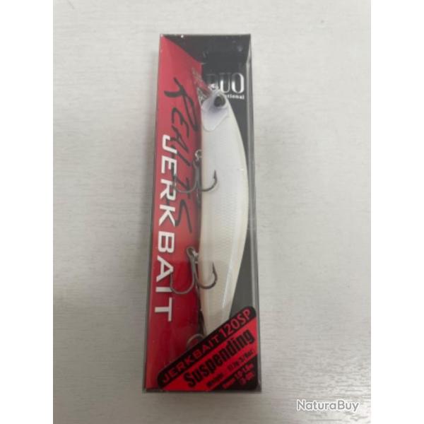 !! LEURRE REALIS JERKBAIT 120sp COL NEO PEARL