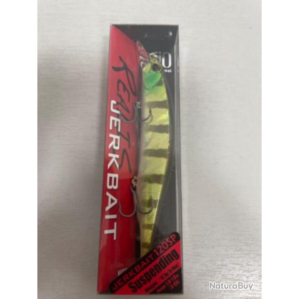 !! LEURRE REALIS JERKBAIT 120sp COL CHART GILL HALO