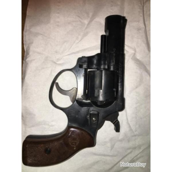 Revolver  blanc ROHM 9 mm