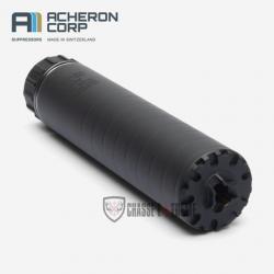 Silencieux ACHERON Acs E1 Montage Hexalug Cal 300 Blk Noir