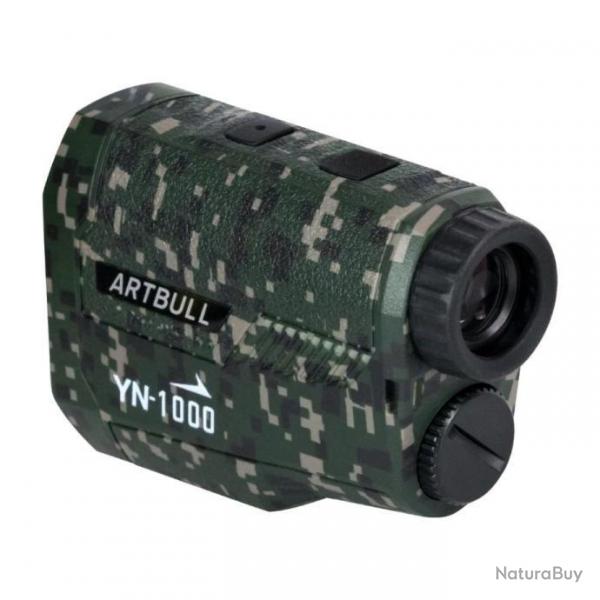 Tlmtre Laser 1000M 6x Camouflage +Pochette et Crochet Chasse Golf Outdoor Artbull