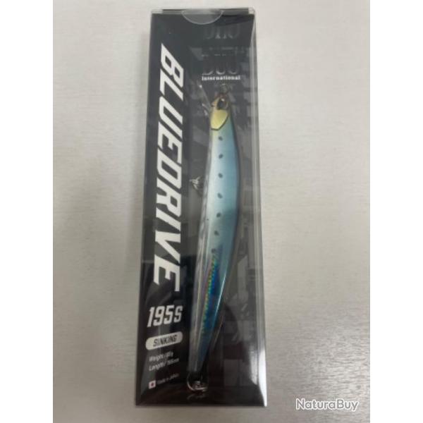 !! LEURRE ROUGHTRAIL BLUEDRIVE 195S col SCALED SARDINE