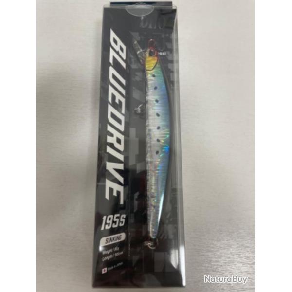 !! LEURRE ROUGHTRAIL BLUEDRIVE 195S col GENKAI SARDINE