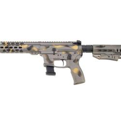 carabine Legacy Armament AR9 Cal.9x19 12" Hexa-camo Gris/Gold