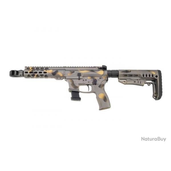 carabine Legacy Armament AR9 Cal.9x19 12" Hexa-camo Gris/Gold