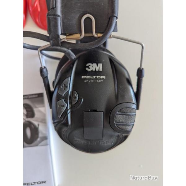 Casque lectronique 3M Peltor Sport tac