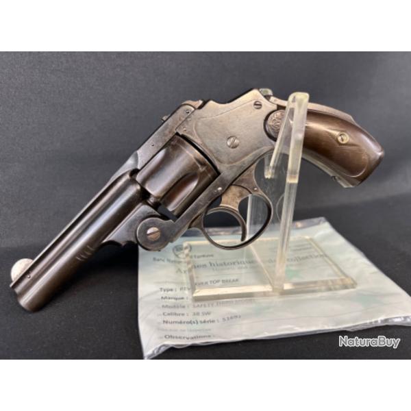 SMITH & WESSON 3eme modle cal 38 sw SN 51692