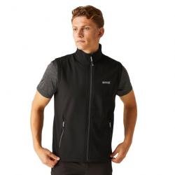 Softshell Déperlant Sans Manche Bradwell III B W Regatta Noir