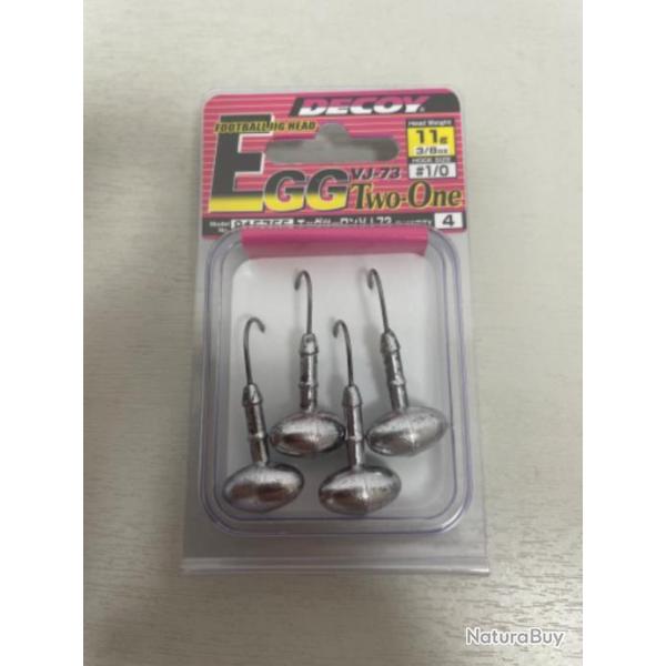 !! TTE PLOMBE DECOY VJ-73 EGG TWO-ONE 11gr