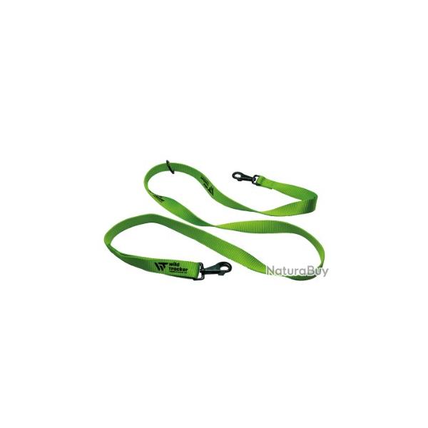 Laisse de traque pour chien WILD TRACKER x-plore verte 2m