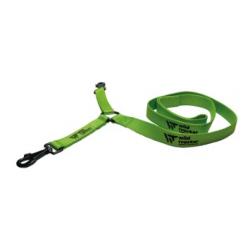 Laisse pour chien WILD TRACKER x-plore double accouple verte 1.4m