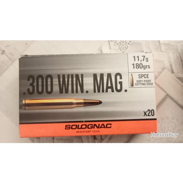 vente lots de munition 300 Win Mag