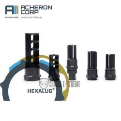 Frein de Bouche ACHERON Hexalug Cal 5.56mm 1/2-28