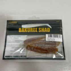 !! LEURRE MADNESS BAKUREE SHAD 80 COL TINSEL BROWN