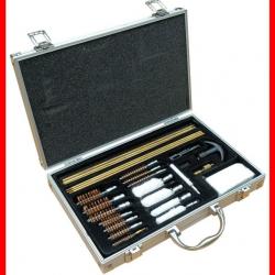 COFFRET DE NETTOYAGE POUR CANONS ARMES D'EPAULE ET DE POINGS (34 PIECES)