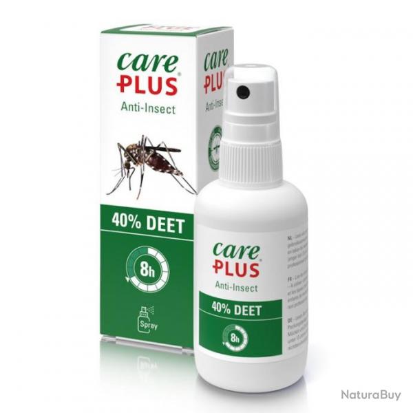 Rpulsif anti-insectes Care Plus 40% DEET 60 ml