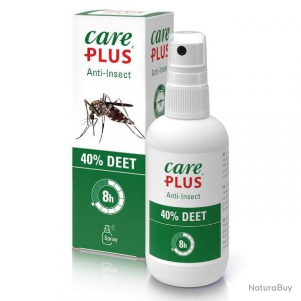 Rpulsif anti-insectes Care Plus 40% DEET 100 ml