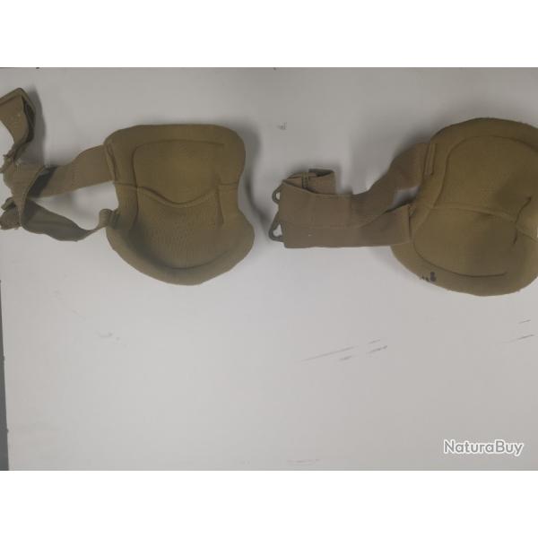 Protection airsoft genouillres Mil-Tec - TAN