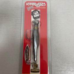 !! LEURRE HYPERLASTICS DARTSPIN PRO JIG HEAD COL BKSS