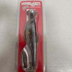 !! LEURRE HYPERLASTICS DARTSPIN PRO JIG HEAD 4.5'´ COL BKSS