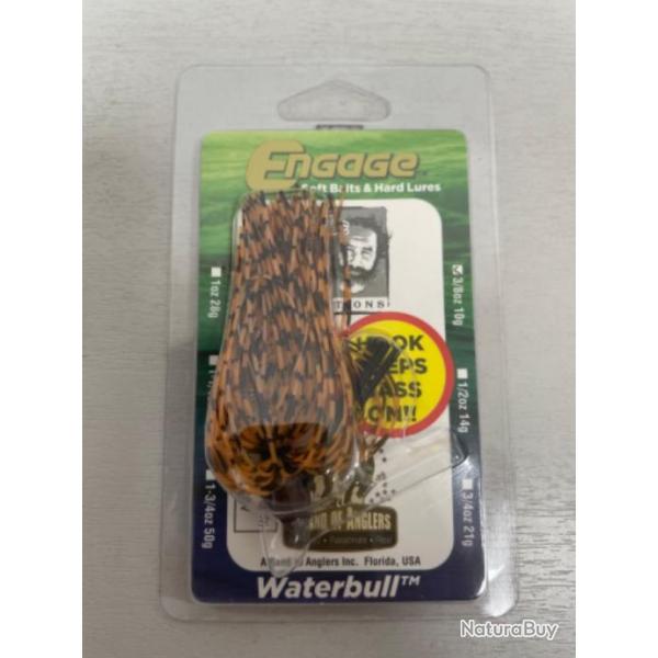 !! LEURRE ENGAGE WATERBULL 10gr col BROWN CRAW