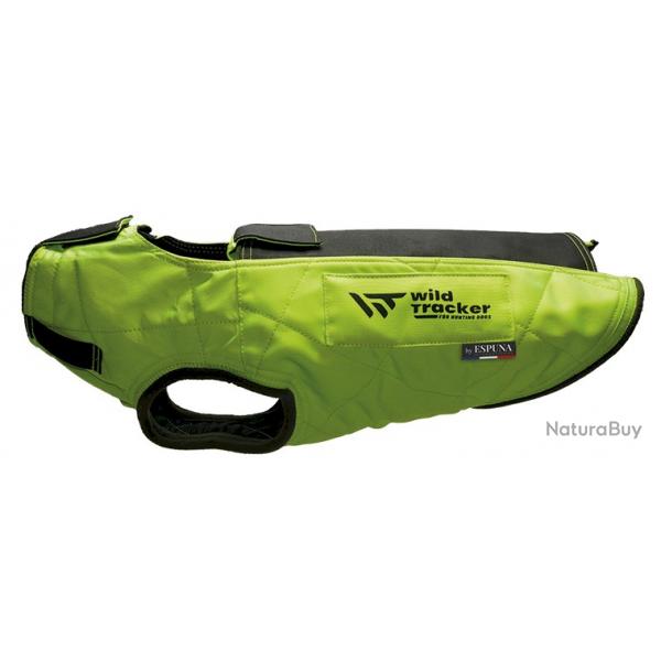 Gilet de protection pour chien WILD TRACKER x-protect byespuna jaune