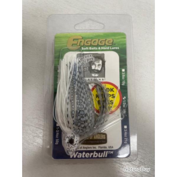 !! LEURRE ENGAGE WATERBULL 14gr col WHITE SHAD