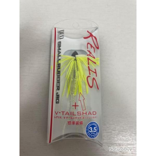 !! LEURRE DUO SMALL RUBBER JIG REALIS 3.5gr col WHITE CHART