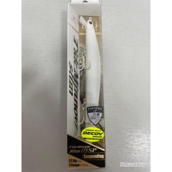 !! LEURRE TIDE MINNOW SLIM 175SP 27.6gr col IVORY PEARL