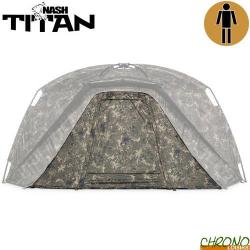 Abri Nash Titan Hide Pro XL Camo 1 place (Facade 2.0 Etanche seule)