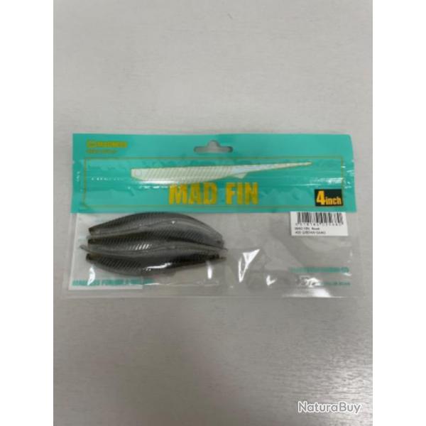 !! LEURRE MADNESS MADFIN 4inch COL GRIPAN SHAD