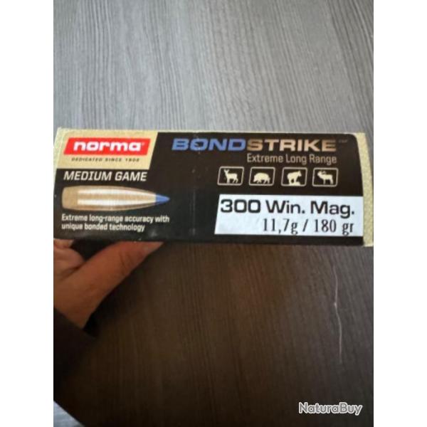 NORMA BONDSTRIKE 300 WIN MAG Une bote