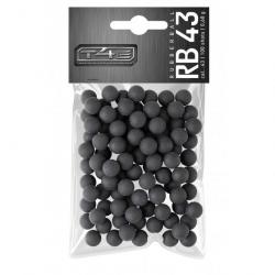 T4E - Balles RUB RUBBERBALLS Cal .43 (x100)