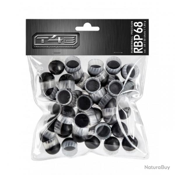 T4E - Balles RUB RUBBERBALLS PRECISION Cal .68 (x50)