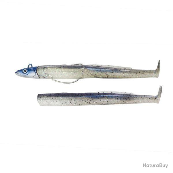 Combo Leurre FIIISH Black Eel 110 Taille 2 Shore 8g Electric Blue