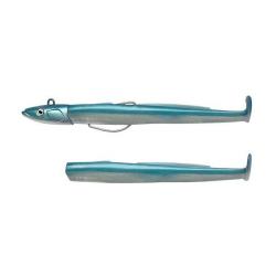 Combo Leurre FIIISH Black Eel 110 Taille 2 Offshore 15g Pearl Blue