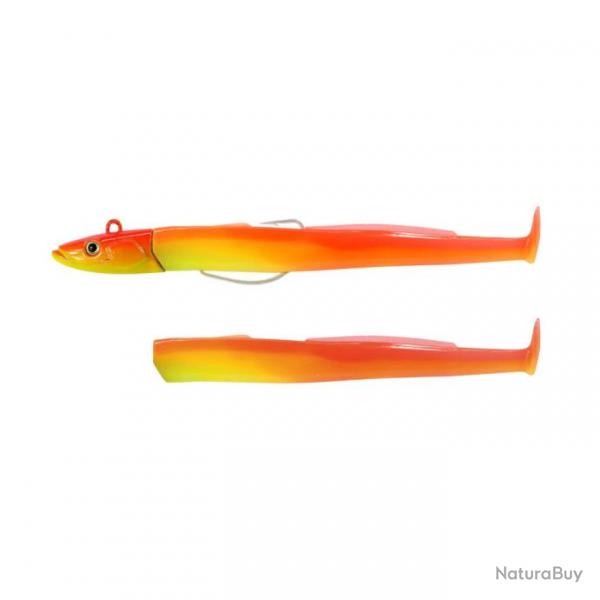 Combo Leurre FIIISH Black Eel 200 Taille 5 Offshore 100g Mango Juice