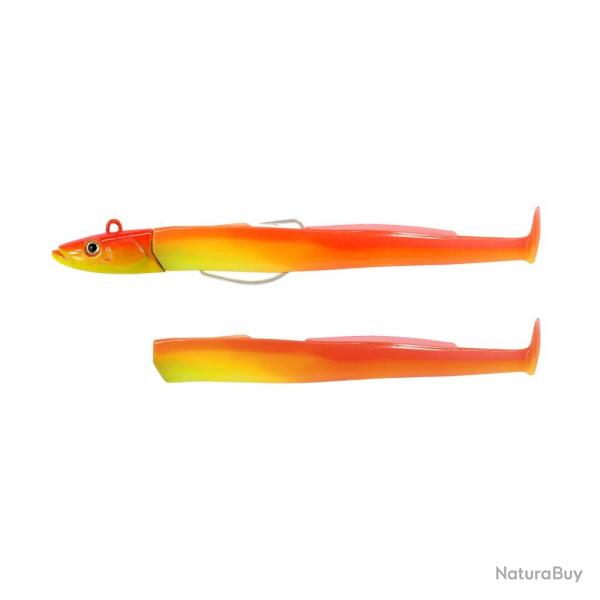 Combo Leurre FIIISH Black Eel 200 Taille 5 Offshore 100g Mango Juice