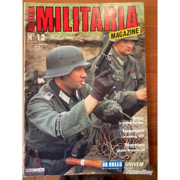 5 revues "Militaria magazine"