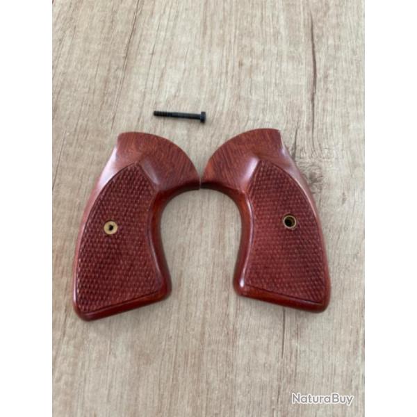 Plaquettes crosse colt detective 38spl