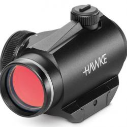 Viseur Noir point rouge HAWKE VANTAGE 1x20 3Moa Chasse Tir